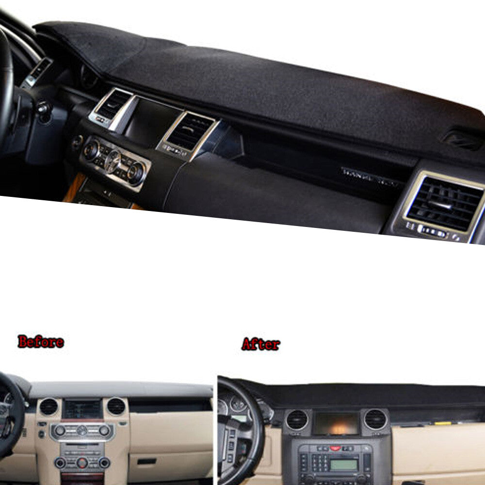 LHD Car Dash Board Carpet Sun Cover Mat For 05-09 for Land Rover Discovery 3  4 New Q