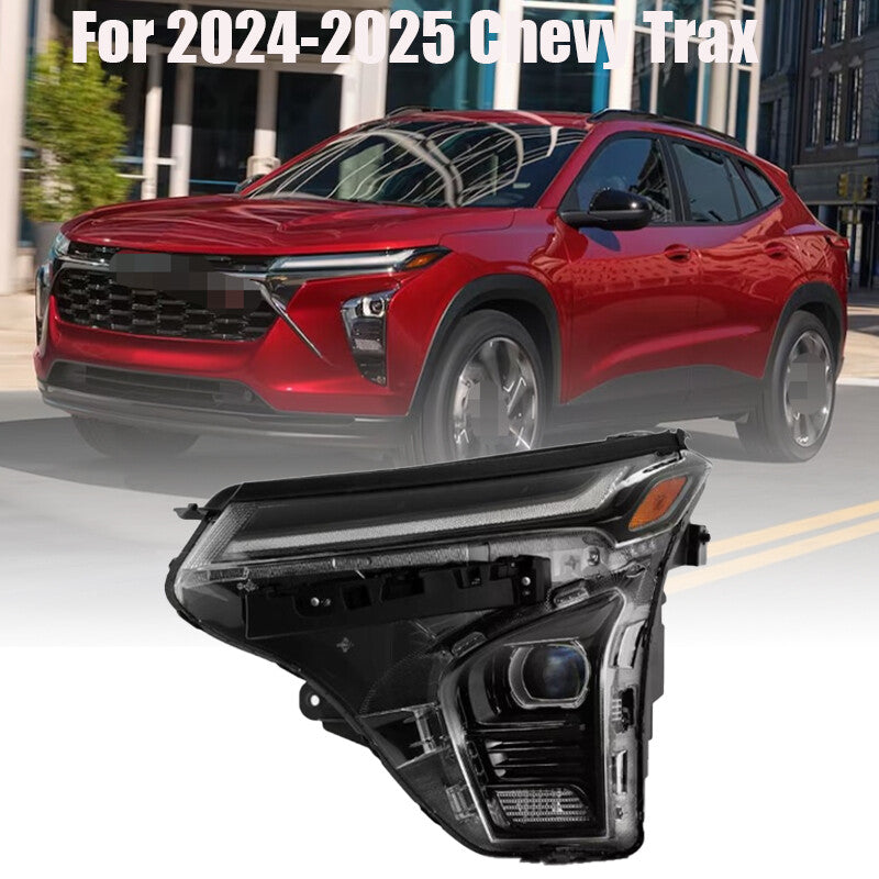Driver Side Headlamp For 2024-2025 for Chevy Trax w/ LED DRL Projector Headlight n