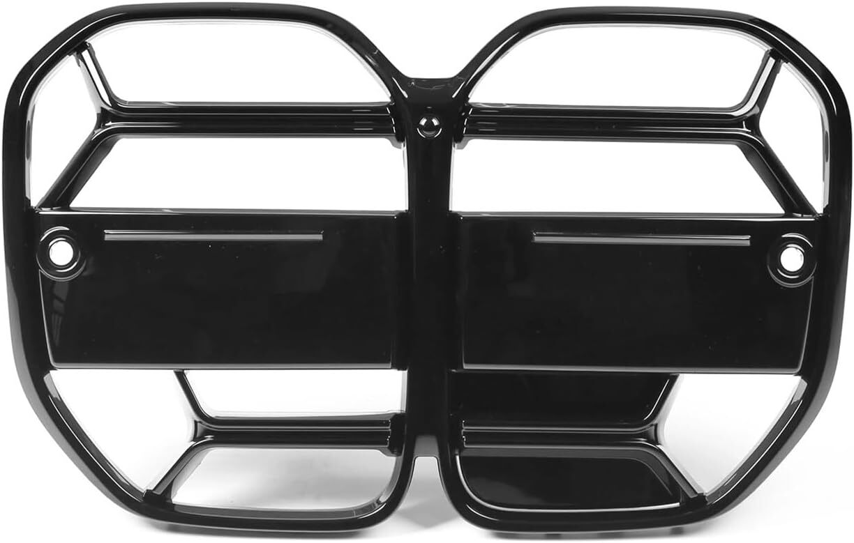 GLOSSY BLACK for BMW 4 SERIES G22 G23 21-2023 ABS FRONT BUMPER MESH GRILLE GRILL