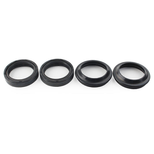 Front Fork Damper Shock Absorber Fork 39X51-8/11MM Black Oil Seals  Dust Seals