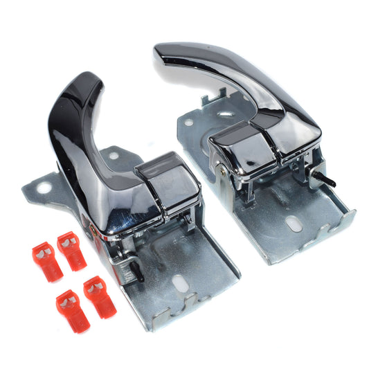 Pair of Interior Door Handles Front Left and Right for for Kia Sorento 2003 - 2009 New - v