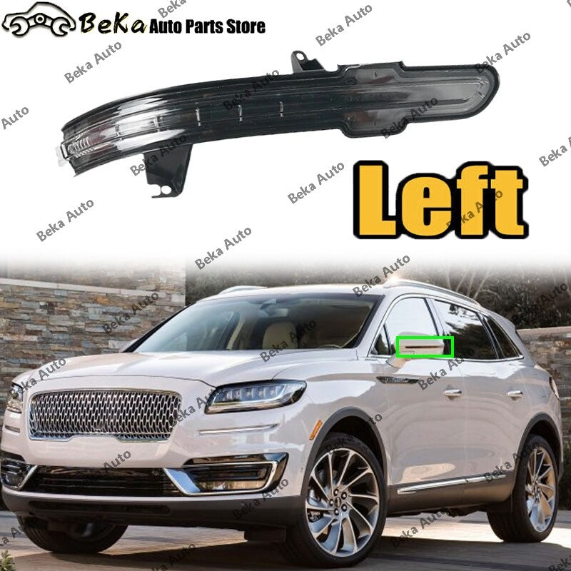 1-piece set of for Lincoln MKC MKX Nautilus left-side LED rearview mirror signal lights