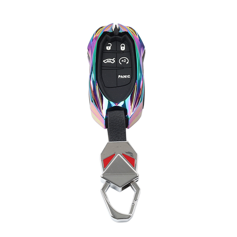 for Smart Key Fob Shell Cover fit for Dodge Charger for Challenger Fit for Jeep Grand Cherokee