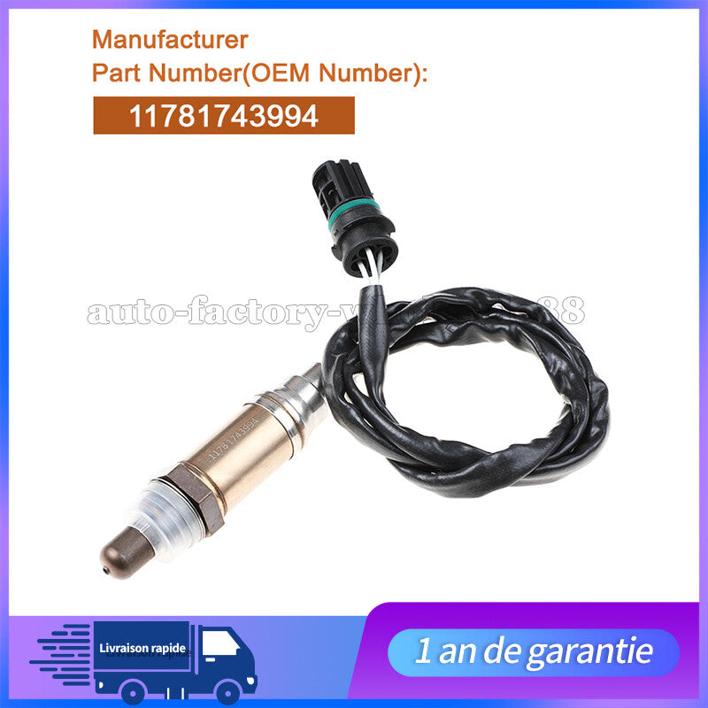 Sonde Lambda Capteur pour E46 E39 E60 E38 E31 E83 E53 Z3 Z4 11781742050 Neuf n