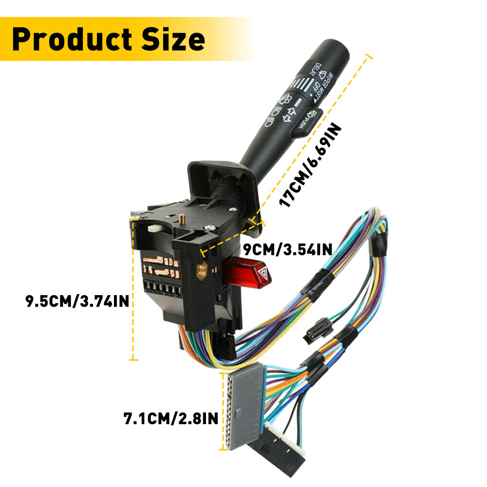 for C1500 K1500 43L 50L 57L 1995 - 1998 Turn Signal Switch Wiper - v
