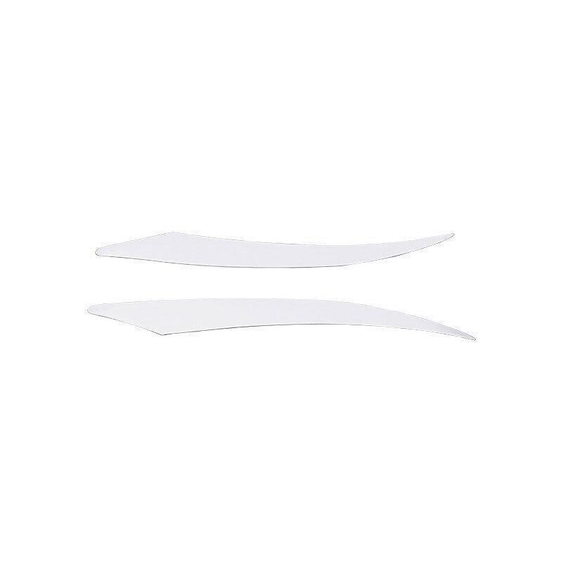 2X Exterior Headlight Lamp Strip Trim for Nissan Altima/Teana 19-22 Chrome Steel