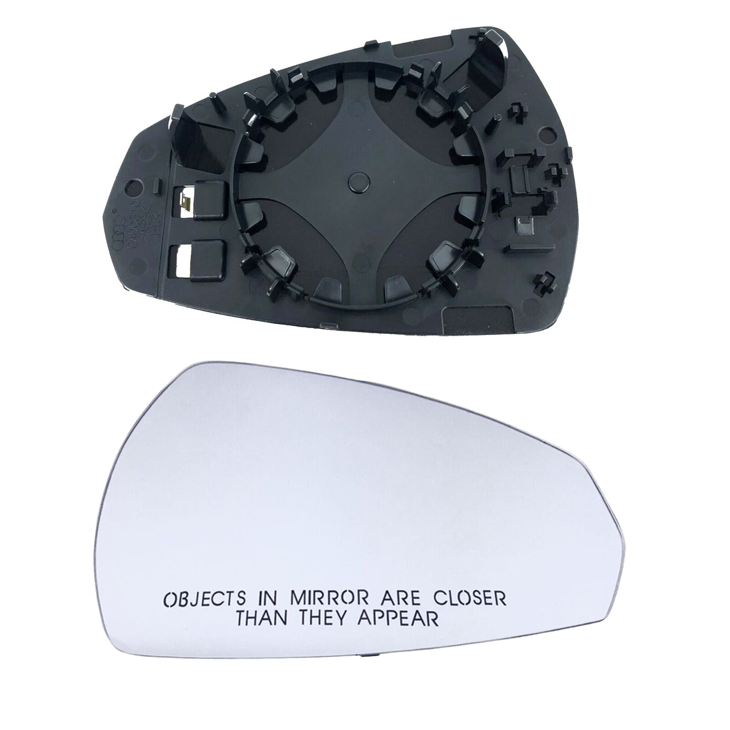 for AUDI A3 Quattro 2013-2020 Heated Mirror Glass Right Side With Backing Plate Q