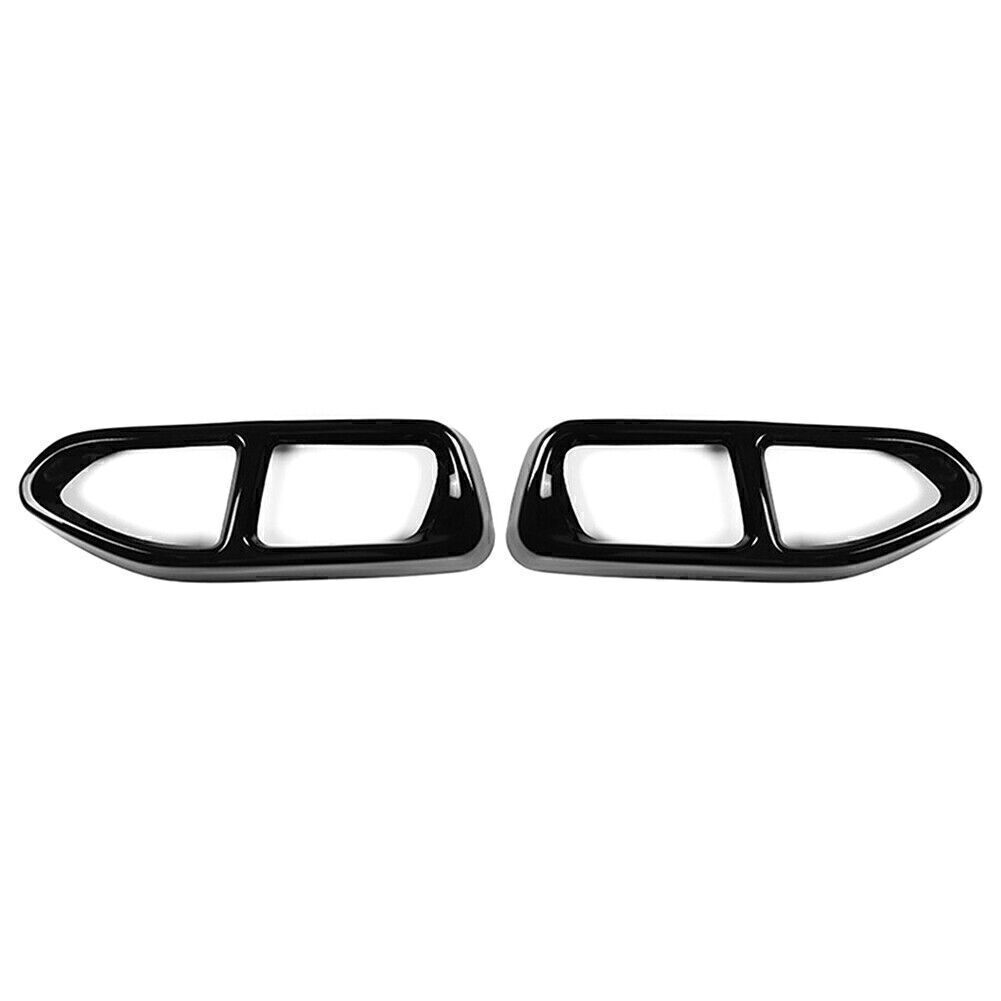 Rear Tail Muffler Exhaust Pipe Output Cover Trims for BMW 7 Series G11 G12 16-18 Q