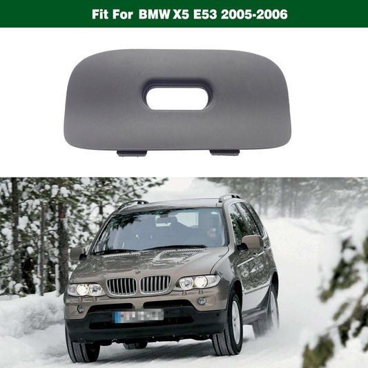 Rear Bumper Tow Hook Eye Cover Trailer Cap 51128402327 for BMW E53 X5 2005-2006 Q