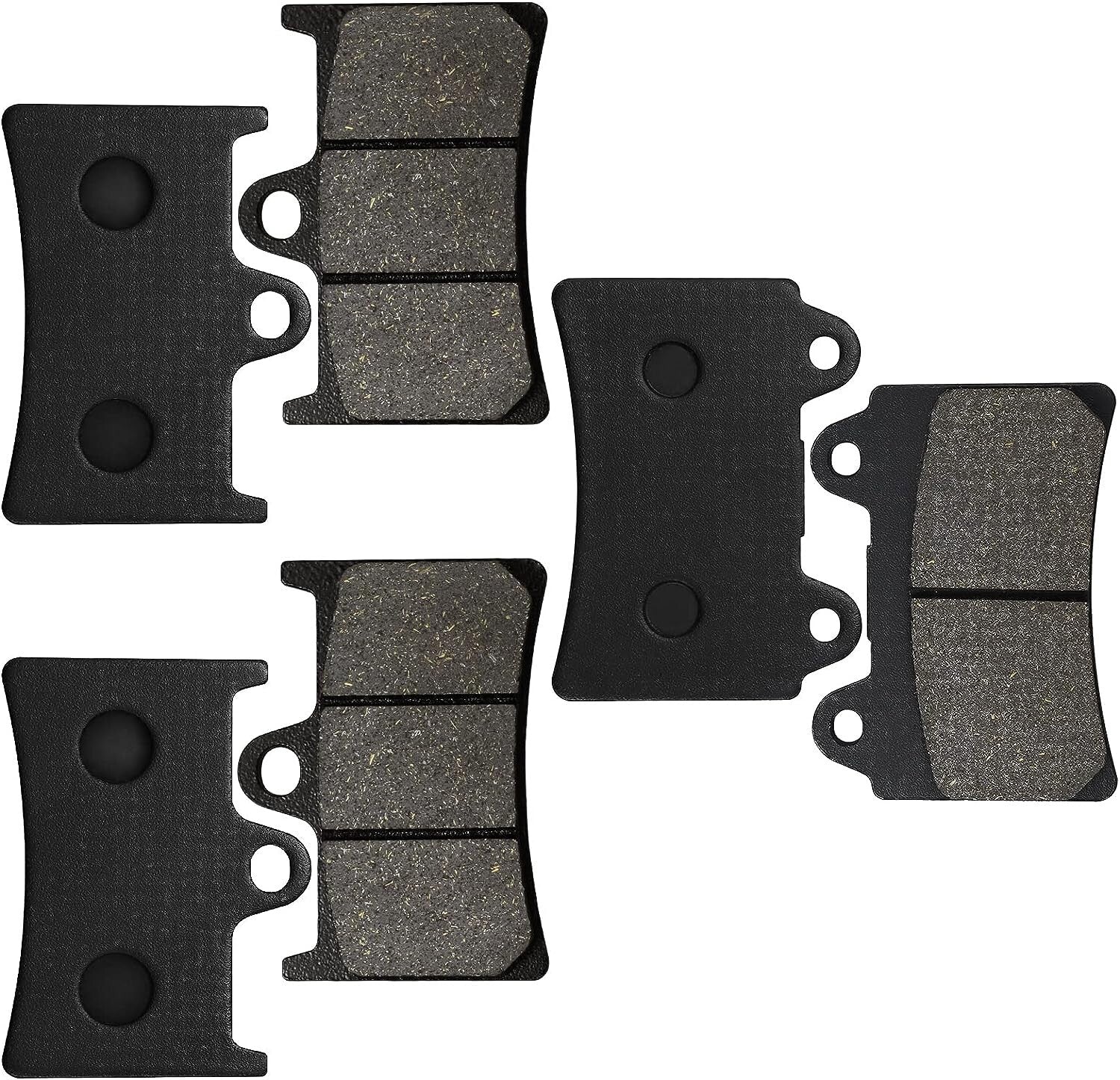 Front and Rear Brake Pads for YAMAHA Roadstar 1700 XV1700 2004-2009