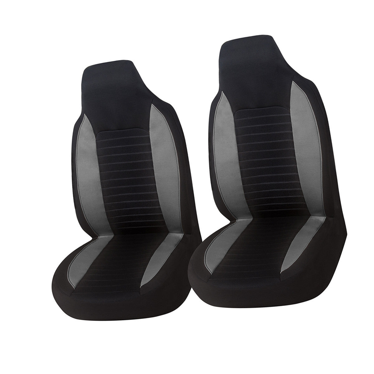 High Back Bucket for Seat Fabric Car for Seat Covers Protector Front Set Accessory Fit