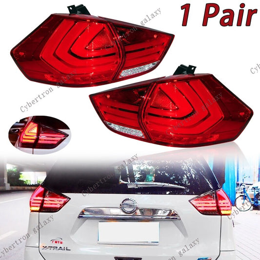 1 set of red LED taillight turn signals for Nissan X-trail T32 2014 - 2020