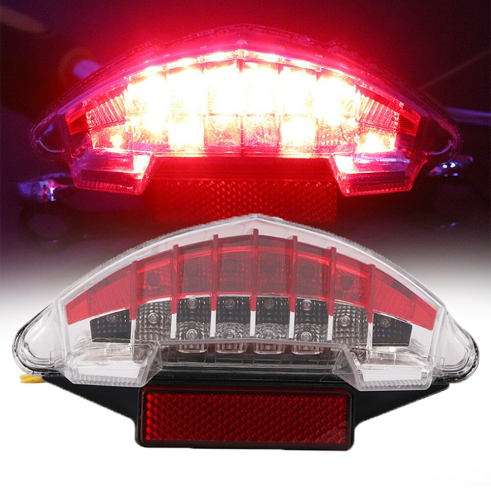 LED Motorcycle Rear Brake Tail Light Turn Signal Lamp for BMW F650GS R1200GS