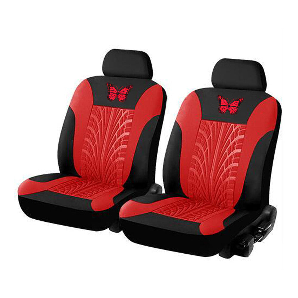 Car for Seat Covers Full Set Front Rear Protectors Washable Red Fit for Toyota for Camry