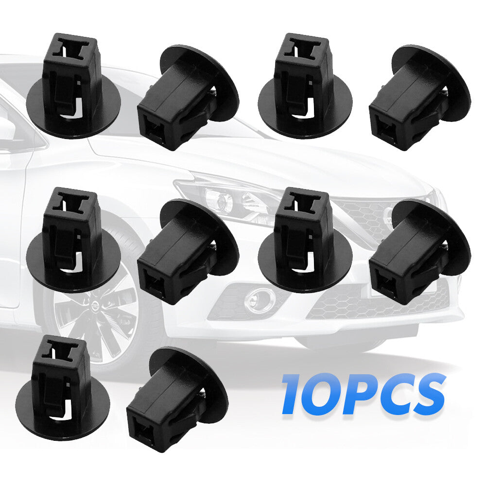 10X Nylon Fender Liner Flare Retainer Nut Clips Grommet for Nissan for Infiniti