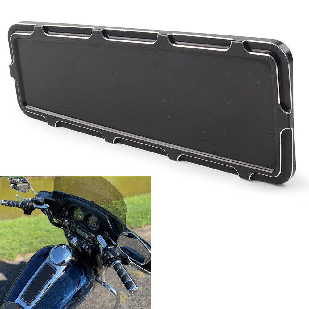 Dash Insert Cover for Harley Electra Glide FLHT/FLHTC FLTR 2008-2016 Black Bike