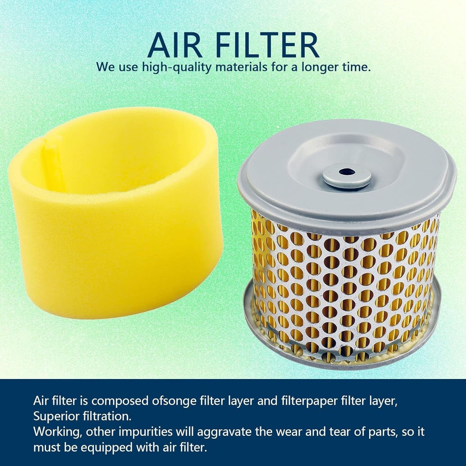 AirPre Filter for Honda GX240 GX270 8HP 9HP 17210-ZE2-515 17210-ZE2-822