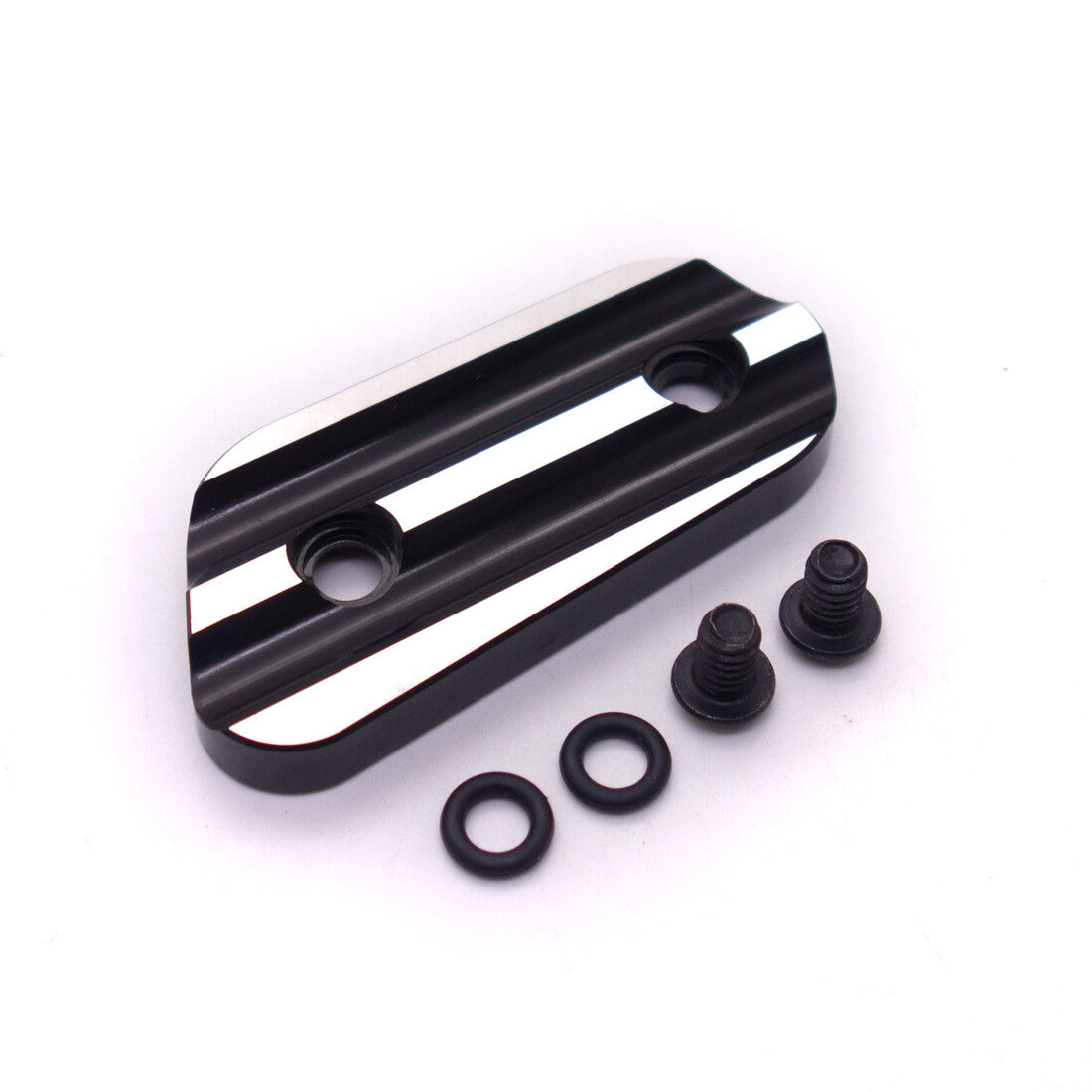 CNC Cut Finned Chain Inspection Cover for Harley Sportster XL883 XL1200 04-18 Q