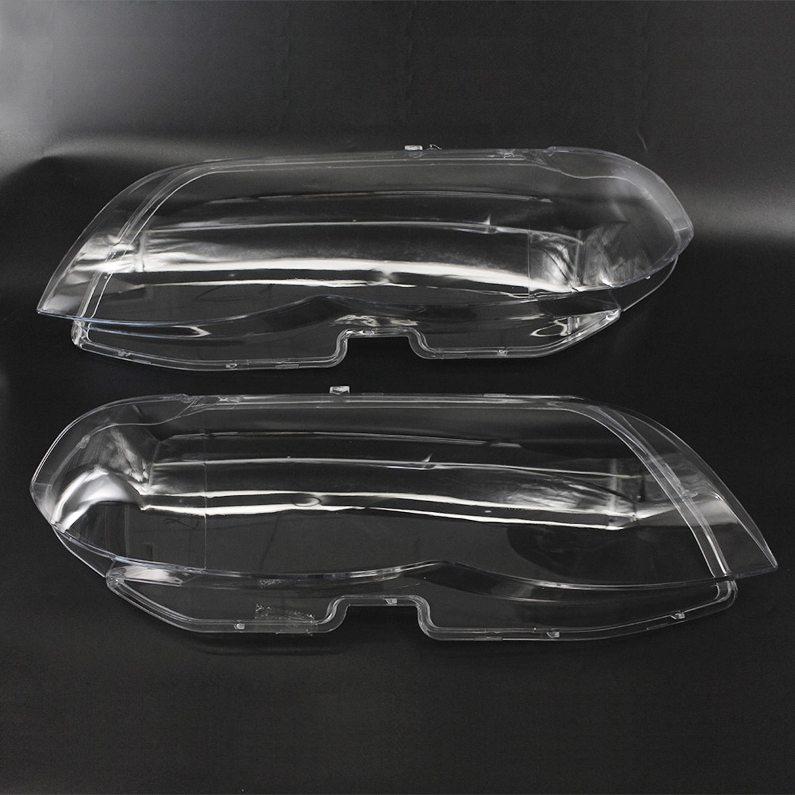 1 Pair Car Headlight for BMW X5 E53 2004 2005 2006 Left+Right Clear S2O2