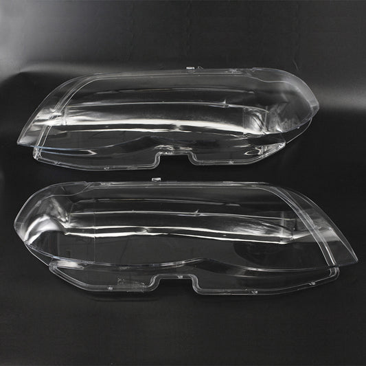 1 Pair Car Headlight for BMW X5 E53 2004 2005 2006 Left+Right Clear S2O2