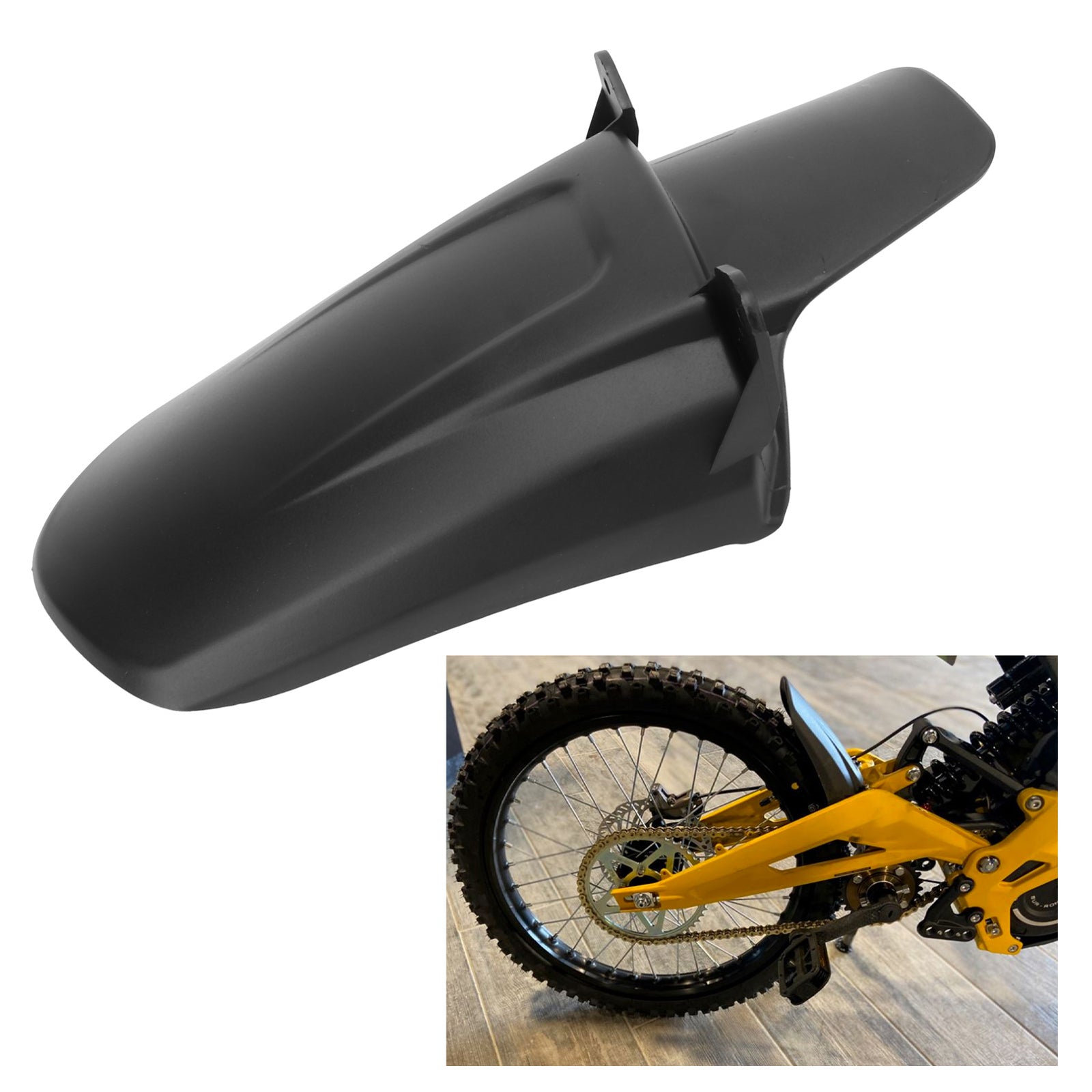 Rear Cushion Mudguard Protector ABS Splash Mud Guard Cover For Sur Ron Light Bee