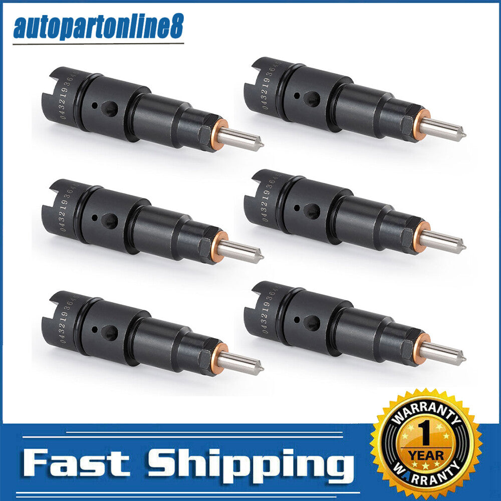 6X Fuel Injector For ISB5.9L Diesel Engine 3944200 39442015 0432193645