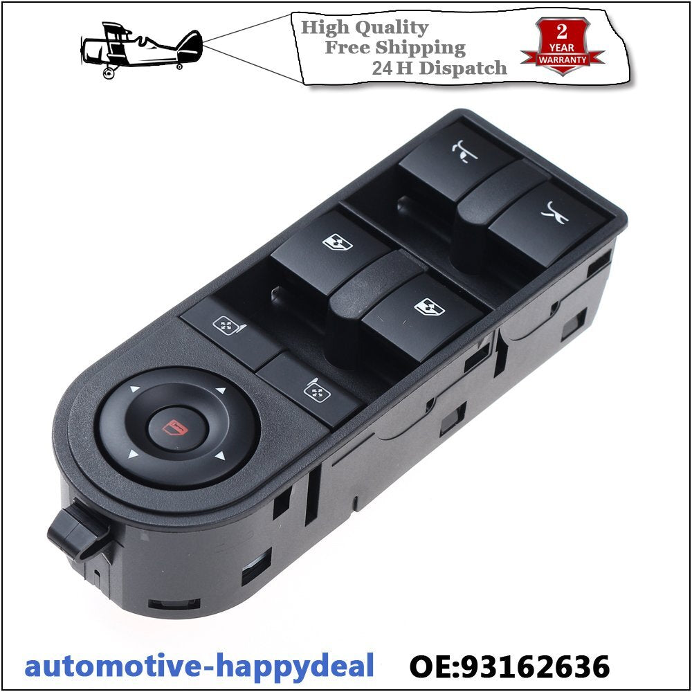 Electric Master Window Control Switch for Vauxhall for Opel Tigra Twintop 2004-2016