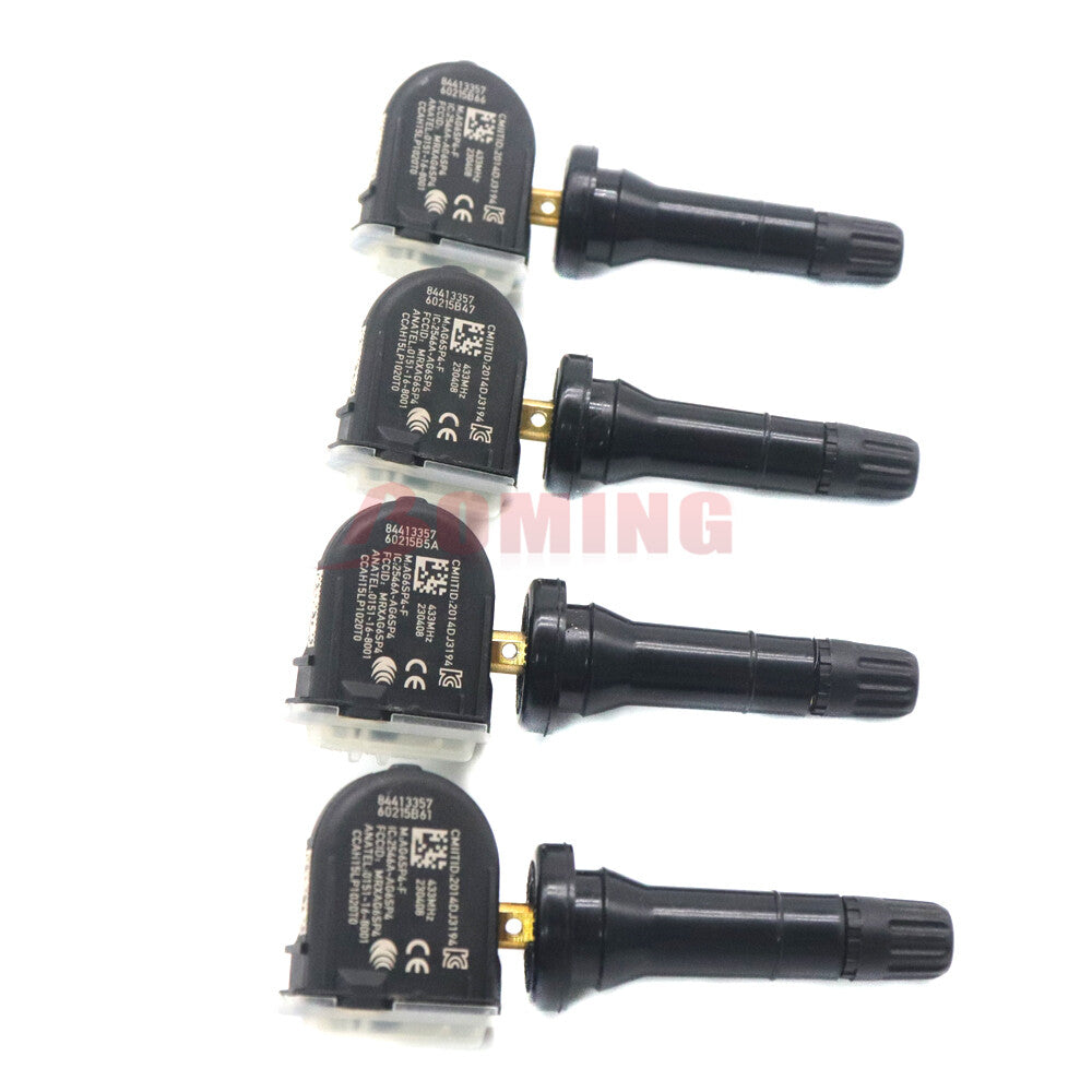 Suitable for 2018-22 for GMC for Cadillac for Chevrolet for Buick 84413357 new Tire Pressure Sensor (TPMS) 4-Piece Set
