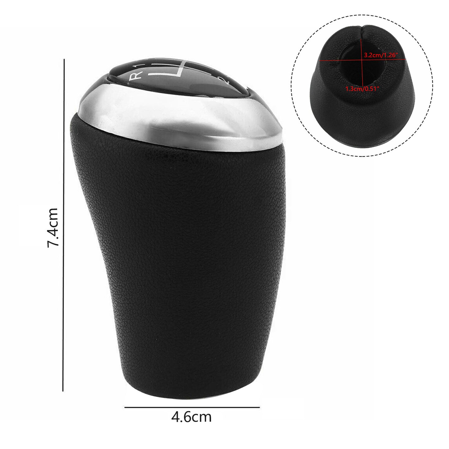 6 Speed Manual Gear Shift Knob Shifter Stick For 2003-2017 for Mazda 3 5 6 CX-7 MX-5 Q