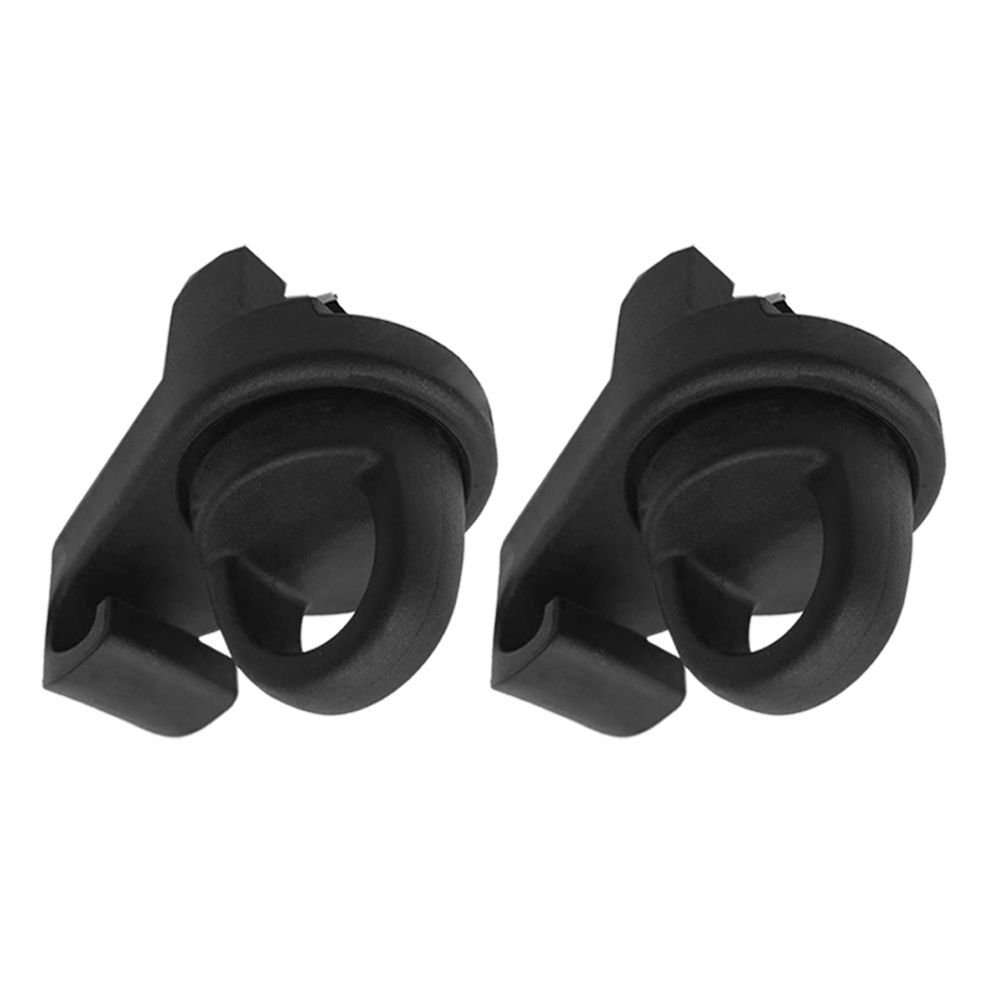 2Pcs for Toyota Tundra 2007-2023 Tacoma 2005-2023 Deck Rail Bed Tie Down Hooks Q