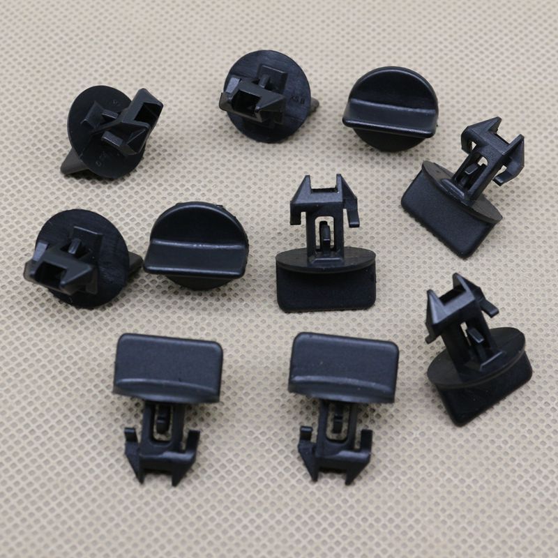 10 decorative clips with seals for Land Rover LR3 LR4 Range Sport front hood struts
