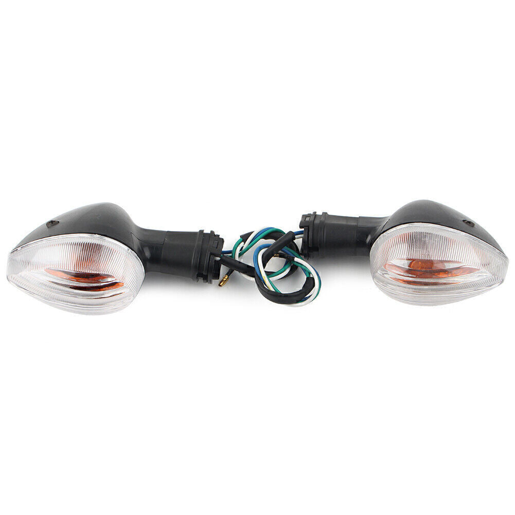 Motorcycle Turn Signal Light Blinker Clear Fit for Yamaha R1 2004-2006 R6 2003-2006 Q