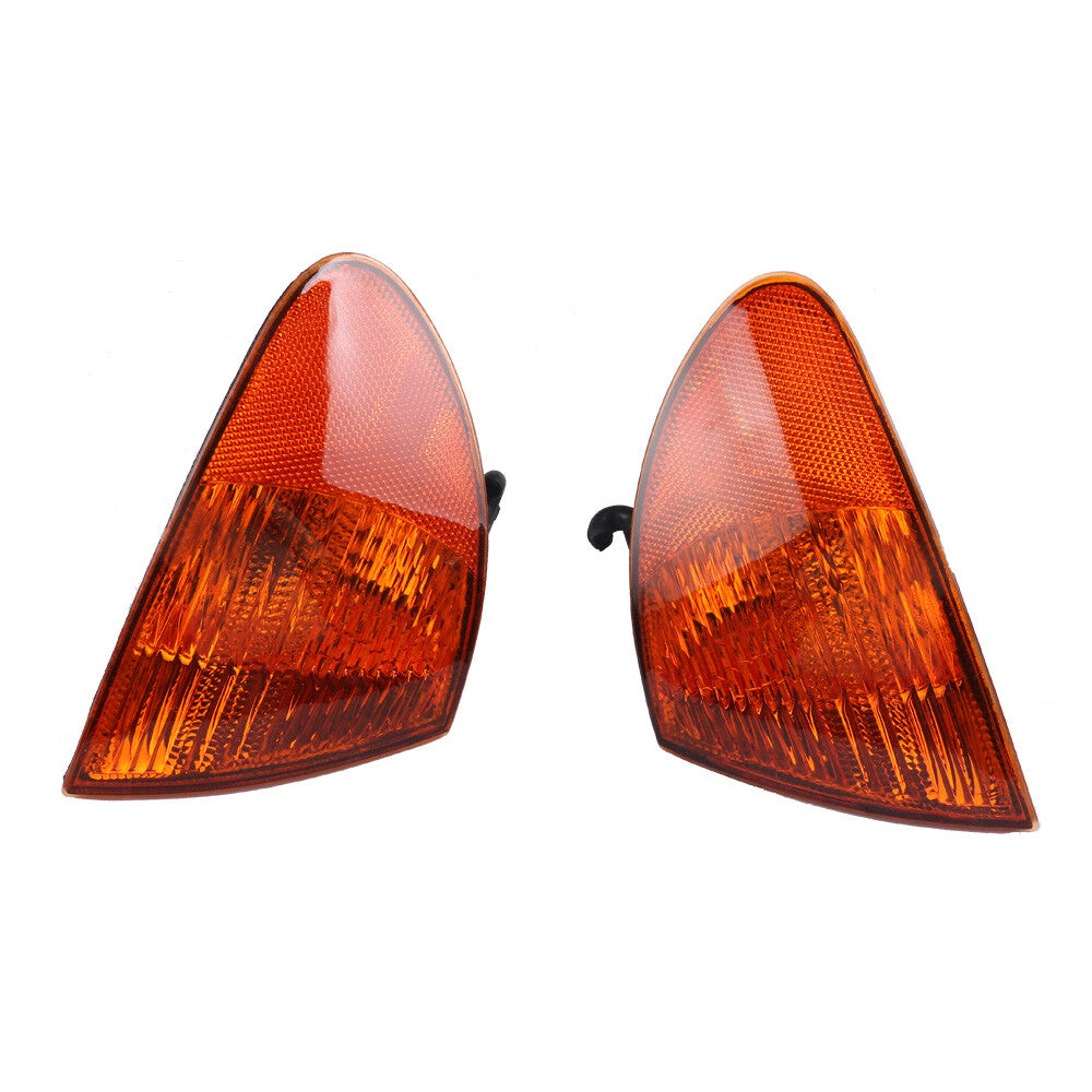 Pair Corner Light Turn Signal Lamp for 99-01 for BMW E46 Sedan 3-Series Left + Right Q