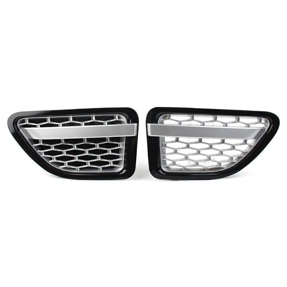 Front Fender Air Vent Grille Grill Fit for Land Rover for Range Rover Sport Black