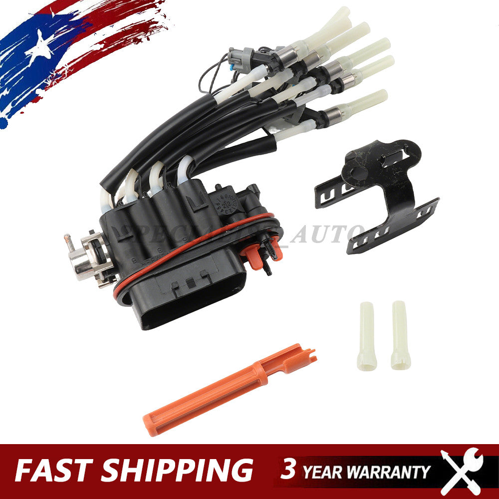 Fit for Chevy for GMC Pickup Truck V8 8-Port Spider Fuel Injector w/Retaining Bracket