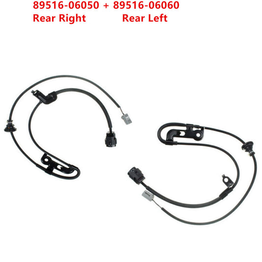 2 ABS Sensor Wire Harness Rear R L Fit for Lexus ES350 07-10 for Camry 07-09 FWD v