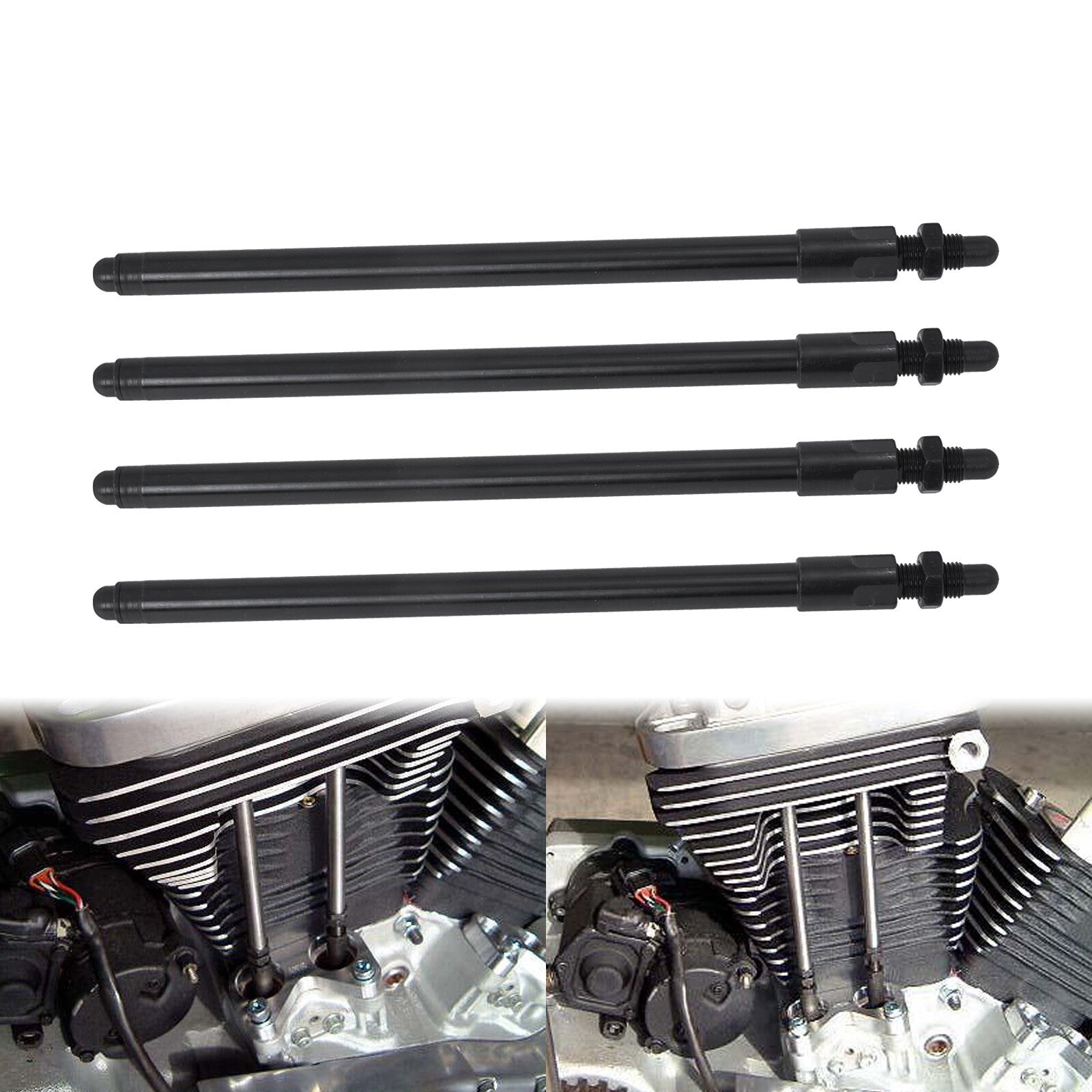 Quick Install Adjustable Pushrods for Harley Electra Road Glide 99-2017 Twin Cam Q