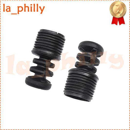 2 Black Front Shock Absorber Strut Boot Bellow for Mitsubishi for Pajero Montero Q