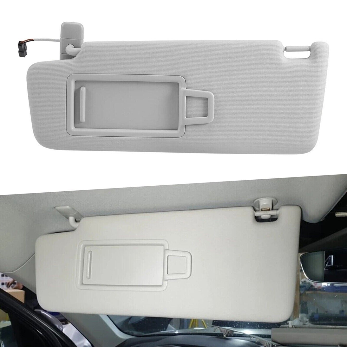 Front Sun Visor Panel W/Makeup Mirror for Jetta for Golf 7 MK7 T-Cross for Passat B8 NEW