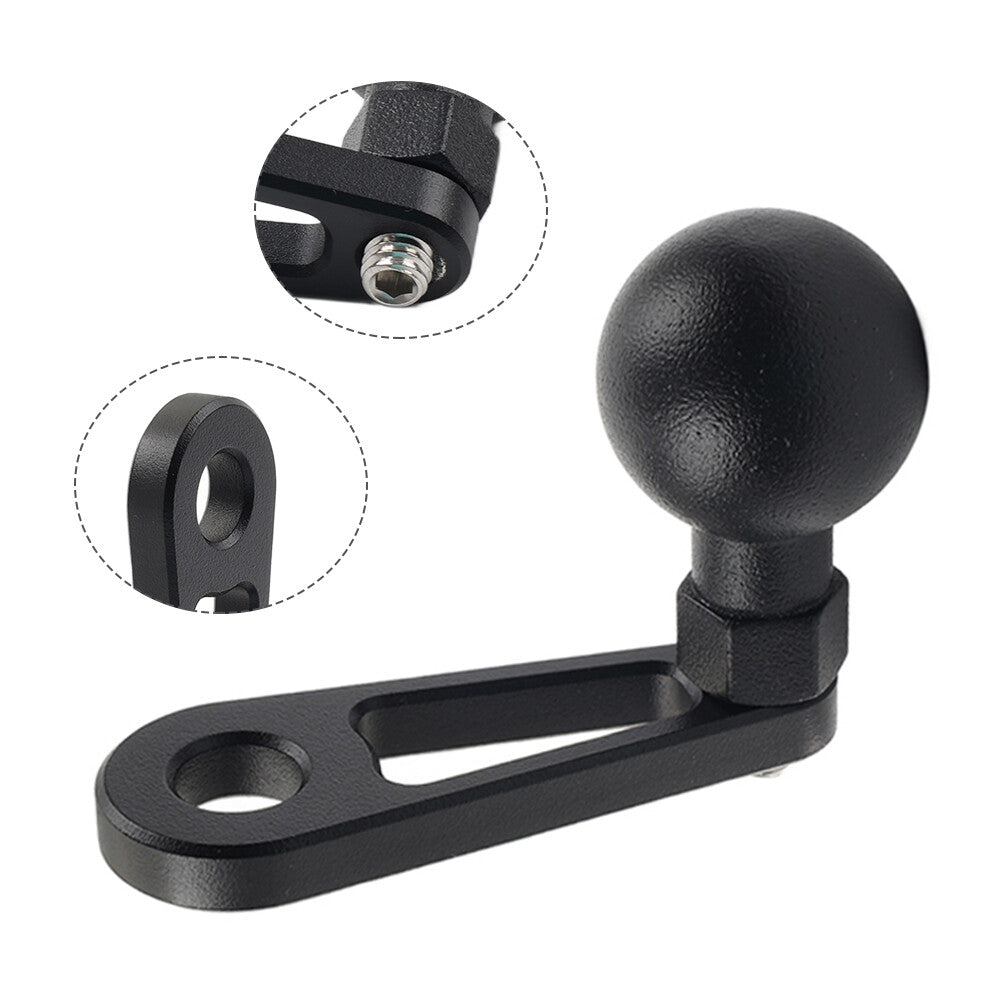 Ball Head Base GPS Phone Holder Bracket Clamp Stand Universal Motorcycle