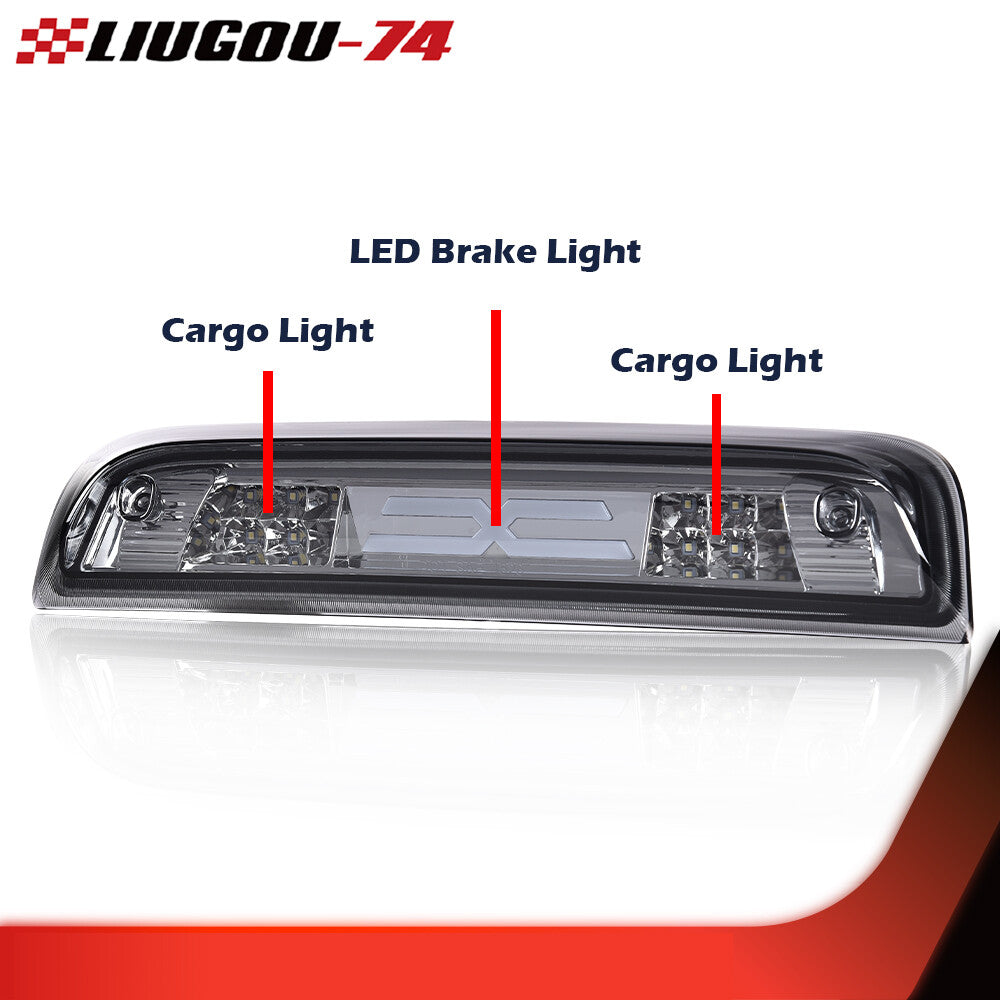 Fits 2014 - 2018 for Silverado for GMC for Sierra LED Rear Third Brake Light - v