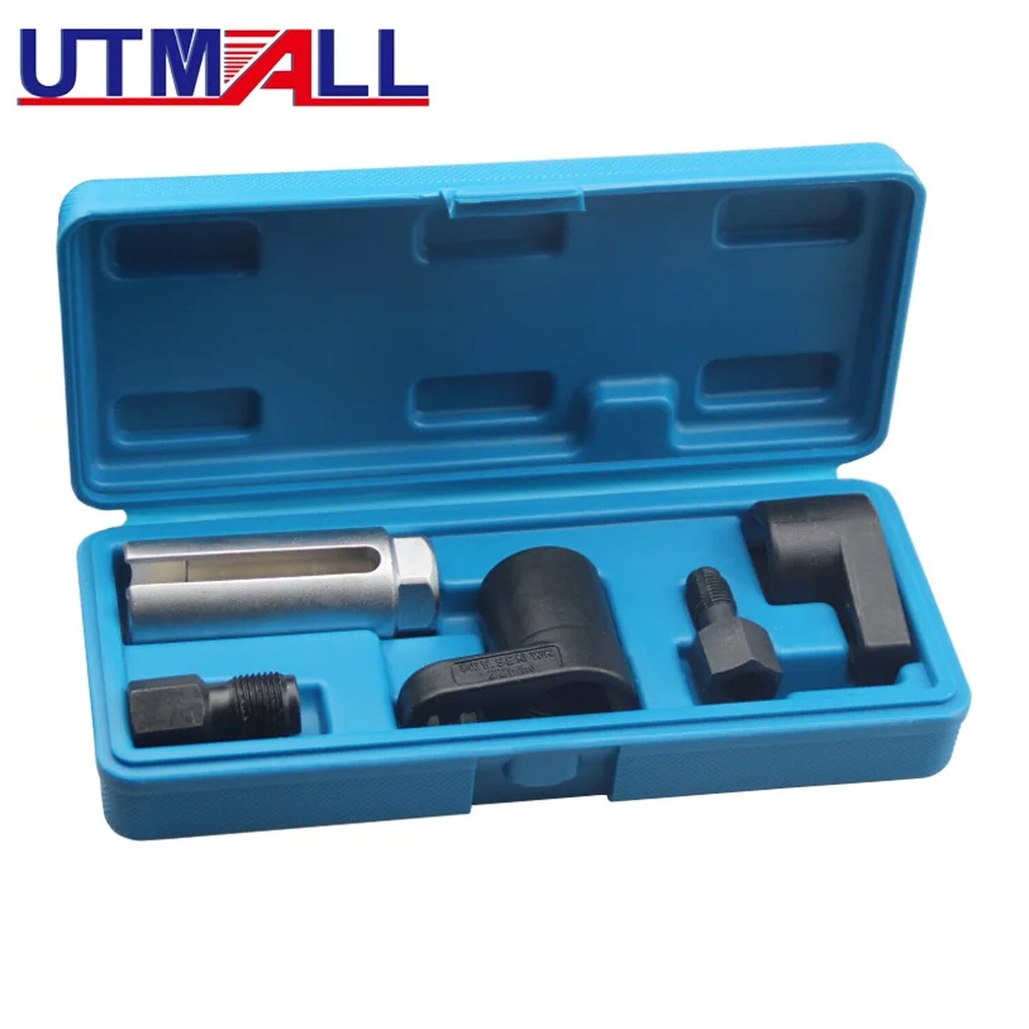5-Piece Automatic Oxygen Sensor Thread Chaser Socket Vacuum Tool Makeup Remover Installer Set
