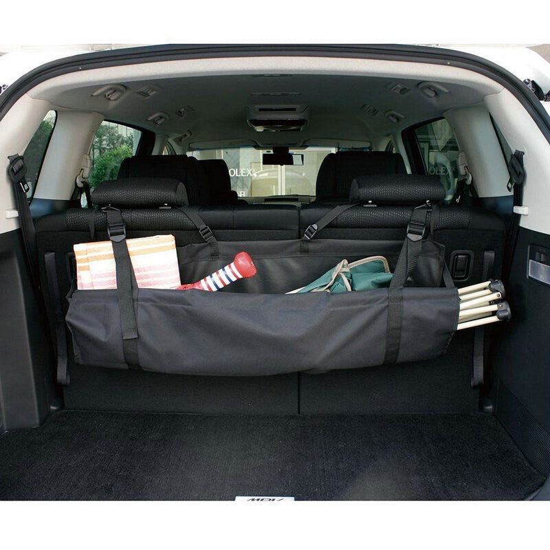 Car and truck trunk cargo storage bag, foldable storage bag box and hook, 1 piece - n