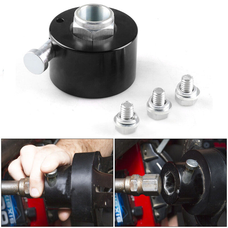 Car steering wheel quick release disconnect hub suitable for center 3/4 inch axle aluminum - n