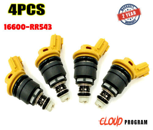 For SR20DET Fairlady-Z32 300ZX Fuel Injectors 550CC 16600-RR543 (4pcs) v