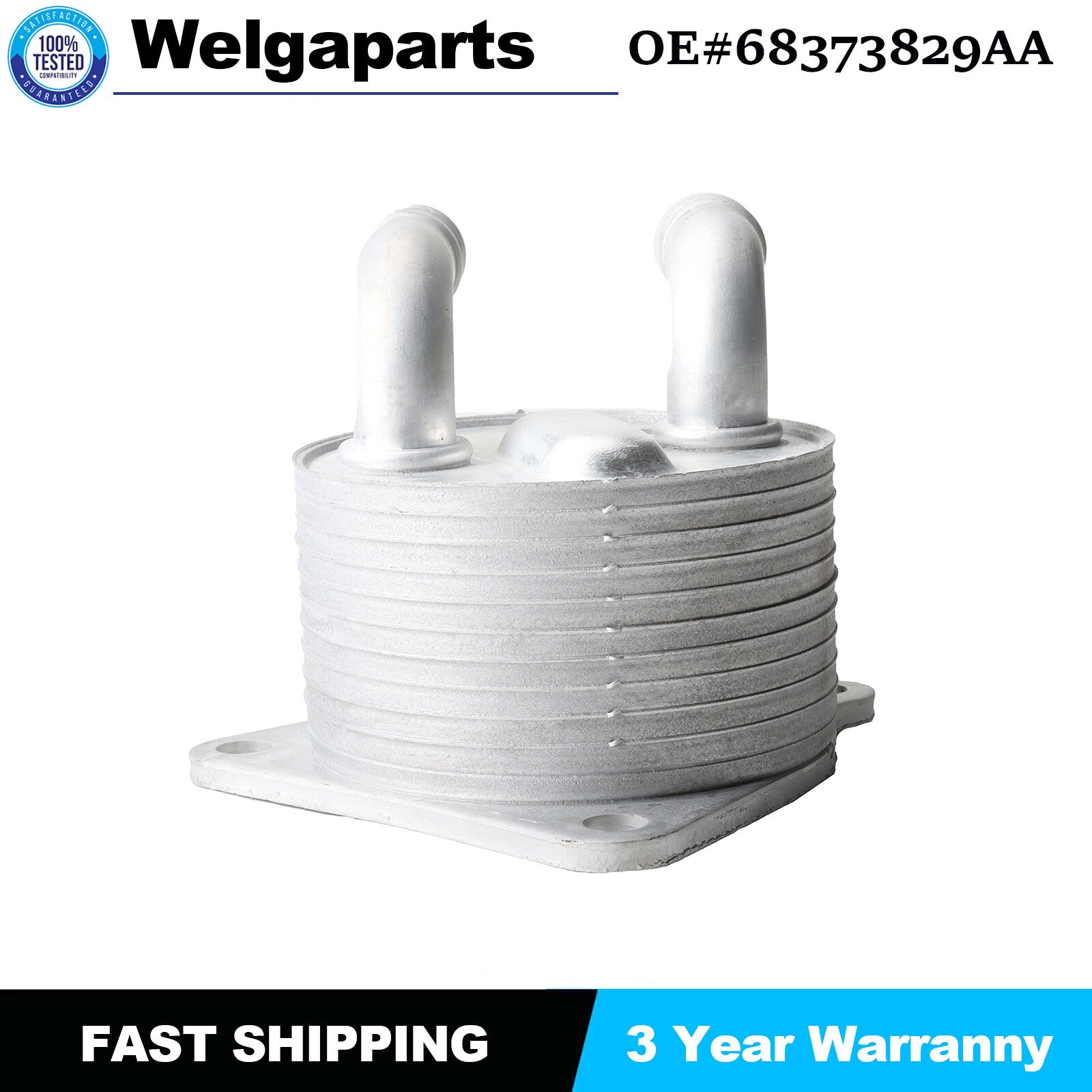 for JEEP COMPASS 18-22 RENEGADE 18-21 68373829AA 7089720 Transmision Oil Cooler