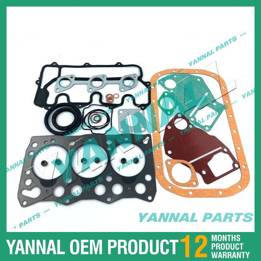 for Isuzu 3LD1 engine gasket kit for IHI 35NX Furuwaka Hanix excavator Denyo SDG12-