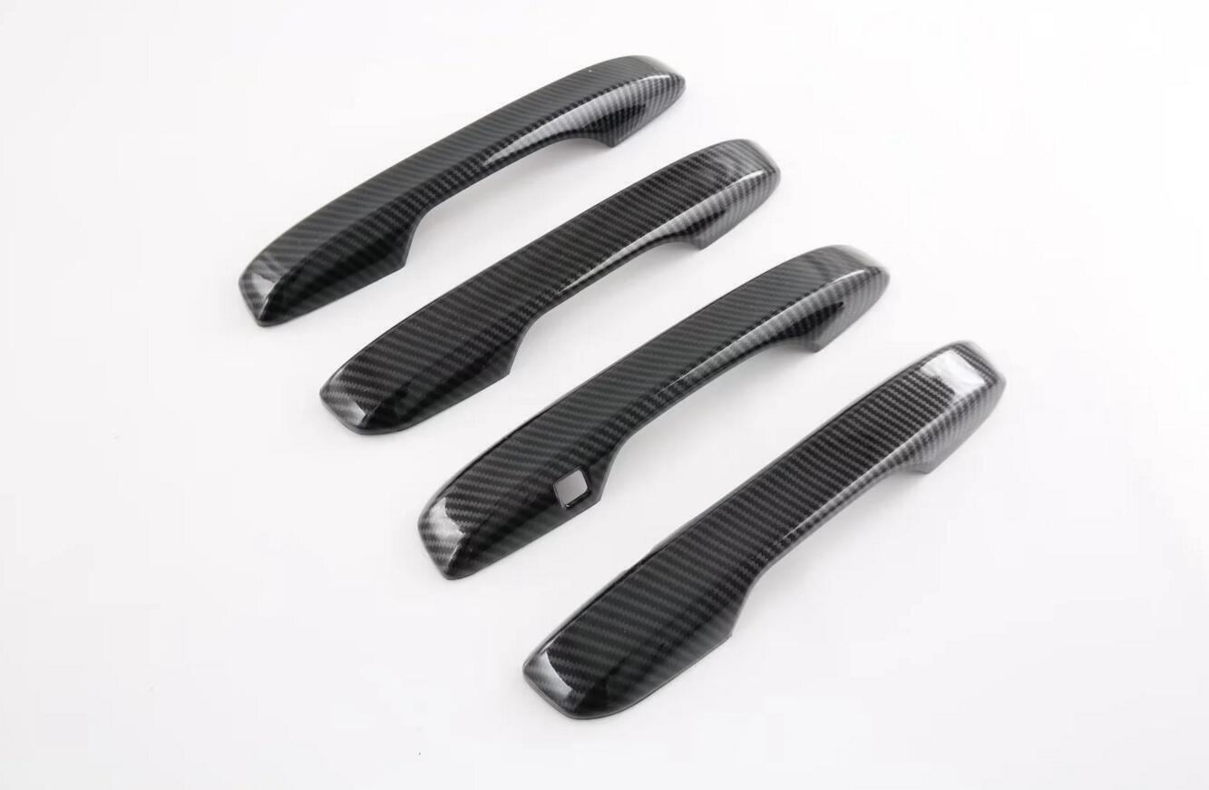 Black Titanium Rear Air Outlet Decor Panel Frame Trim for Camry 2018-21 v