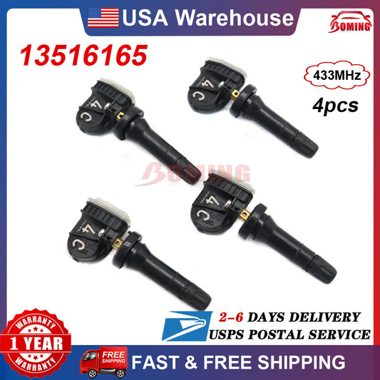 new 433MHz 13516165 Tire Pressure Sensor (TPMS) for General Motors for Chevrolet Silverado for GMC (USA)