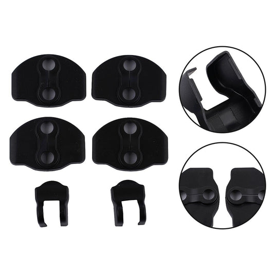 6 * Applicable to Model 3 Door Lock Protector - Protects for Model Y /Accessories - (Matte-Black) - n